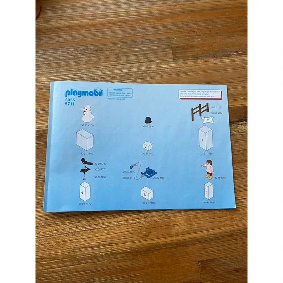 Playmobile 5711 Santa Advent Calendar Play Set Vintage Y2K Christmas - Picture 10 of 15